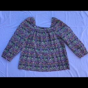 J Crew Liberty of London Penny Shirt